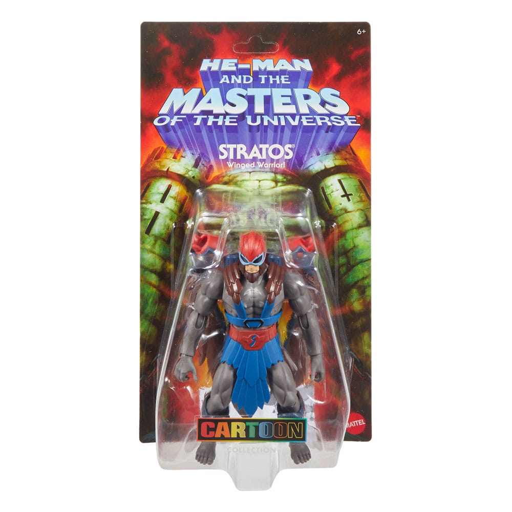 Masters of the Universe Origins Figura Cartoon Collection: Stratos 14 cm