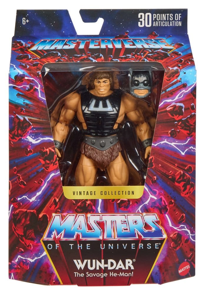 Masters of the Universe Masterverse Figura Vintage Collection: Wun-Dar 18 cm