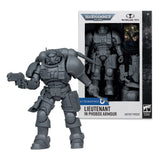 Warhammer 40,000 Figura Lieutenant in Phobos Armor (Space Marine) (AP) 18 cm