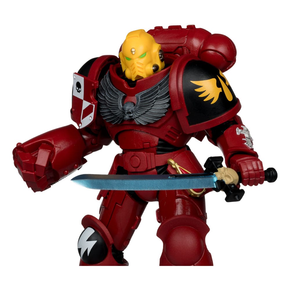 Warhammer 40,000 Figura Assault Intercessor Sergeant (Blood Angel) 18 cm