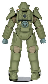 Fallout 76 Gaming Edition Figura T-45 Military Armor (Red Platinum Edition) 20 cm