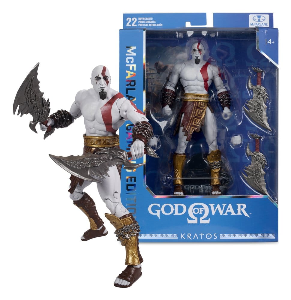 God of War McFarlane Gaming Edition Figura Kratos 18 cm