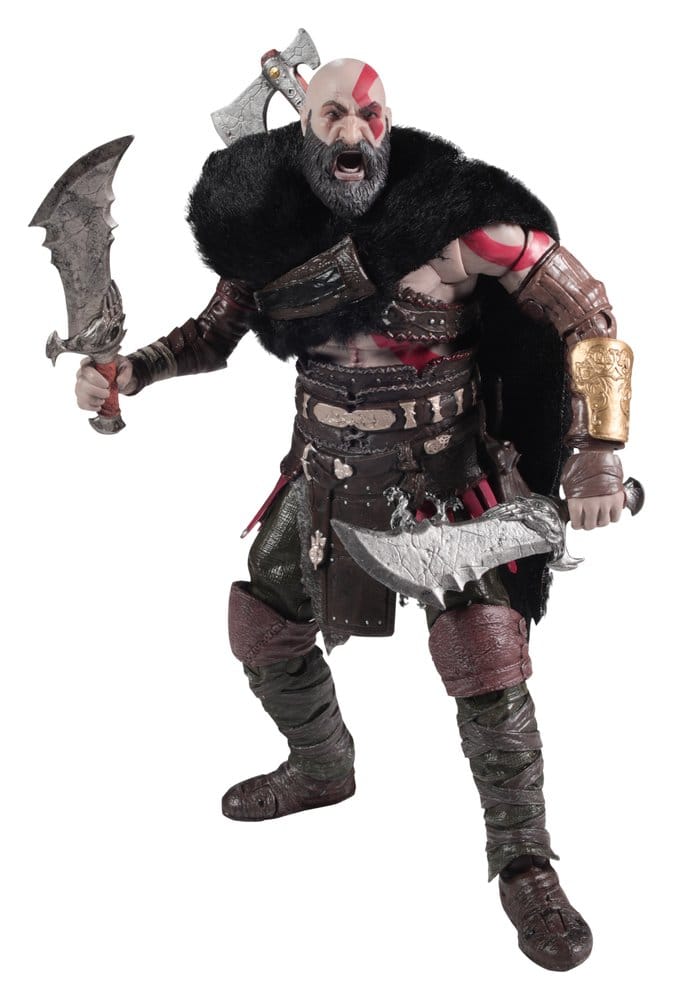 God of War Ragnarok McFarlane Elite Edition Deluxe Figura Kratos #18 18 cm