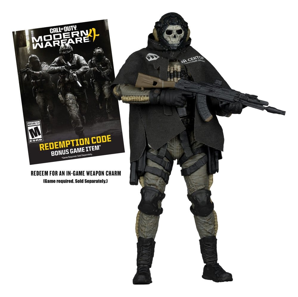 Call of Duty McFarlane Elite Edition Figura Deluxe Ghost (Call of Duty: Modern Warfare 4) #19 18 cm