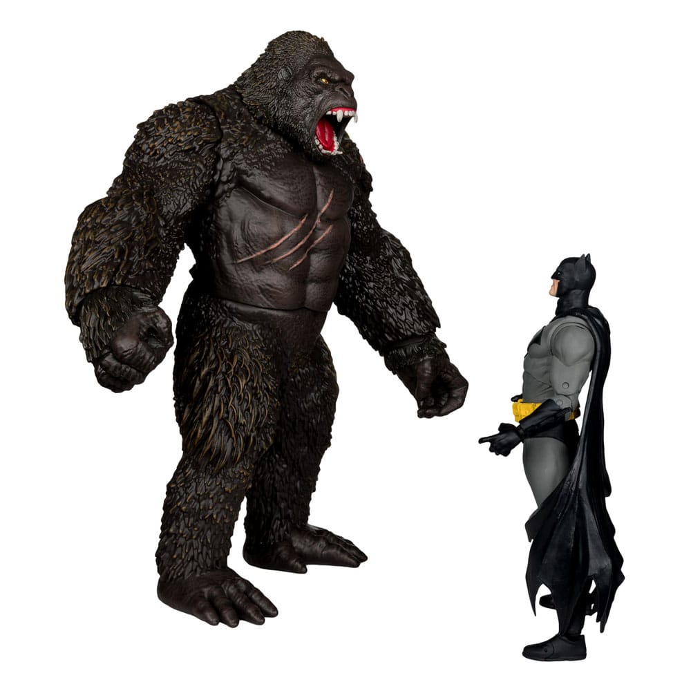 DC Justice League Monsterverse DC Multiverse Pack de 2 Figuras Batman & Kong 29 cm 