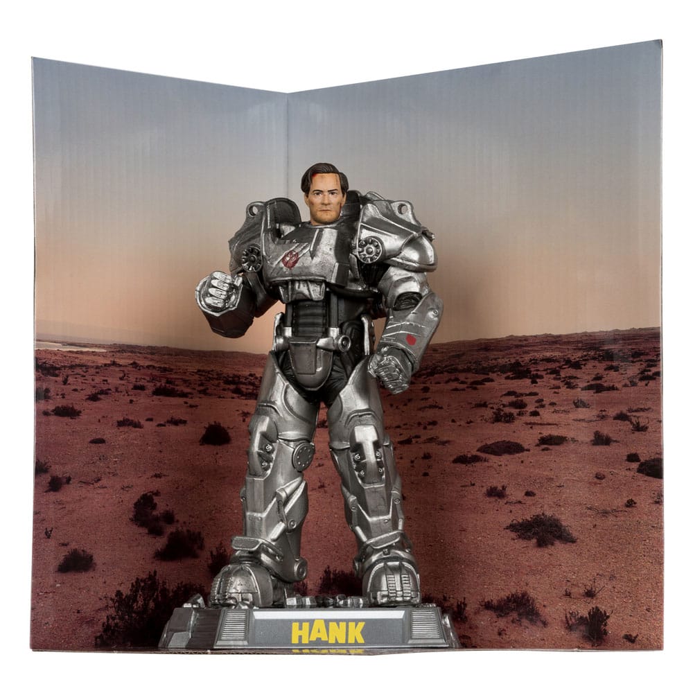 Fallout Figura Movie Maniacs Hank Maclean (Season 2) (Red Platinum Edition) 17 cm