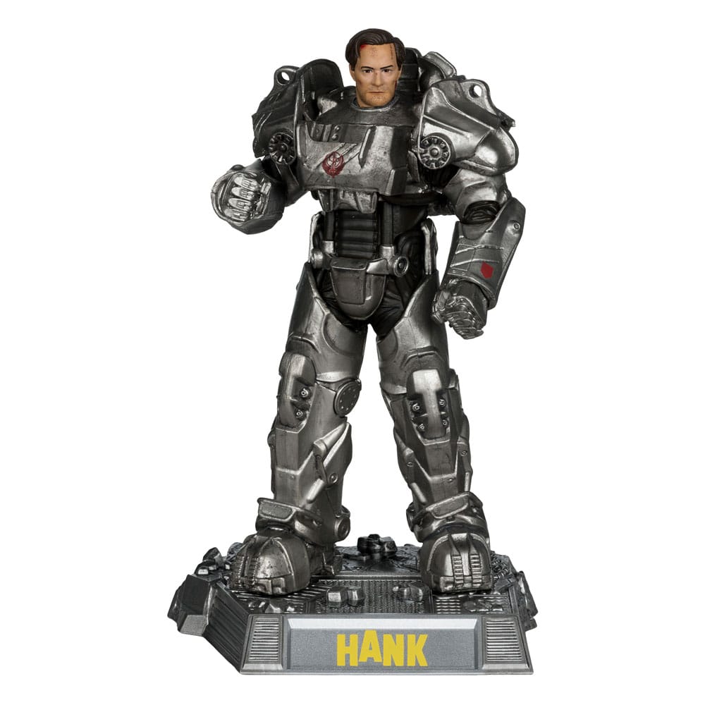 Fallout Figura Movie Maniacs Hank Maclean (Season 2) (Red Platinum Edition) 17 cm