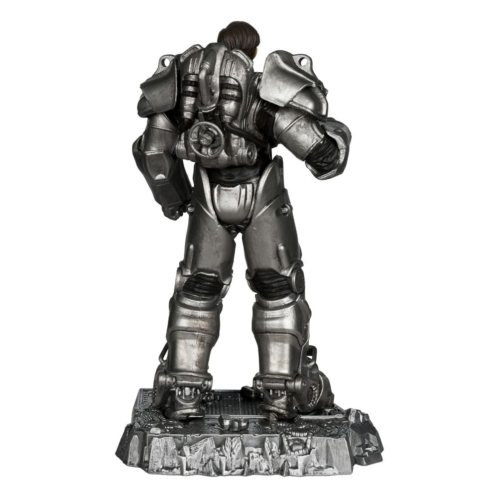Fallout Figura Movie Maniacs Hank Maclean (Season 2) (Red Platinum Edition) 17 cm