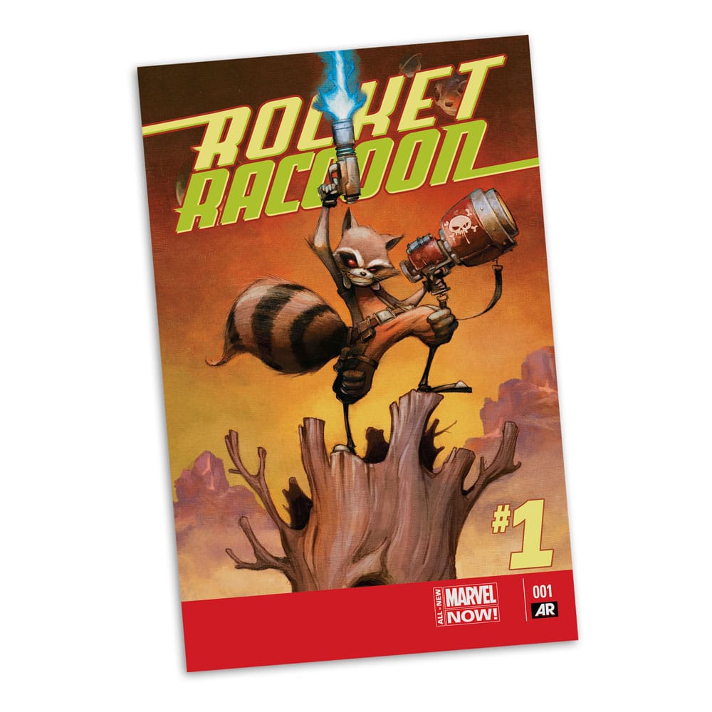 Marvel Collection Estatua PVC 1/6 Rocket Racoon (Rocket Racoon: A Chasing Tale #1) 18 cm