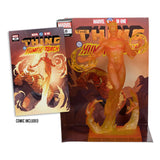 Marvel Collection Estatua PVC 1/6 Human Torch (Marvel 2 in 1 #10) 29 cm