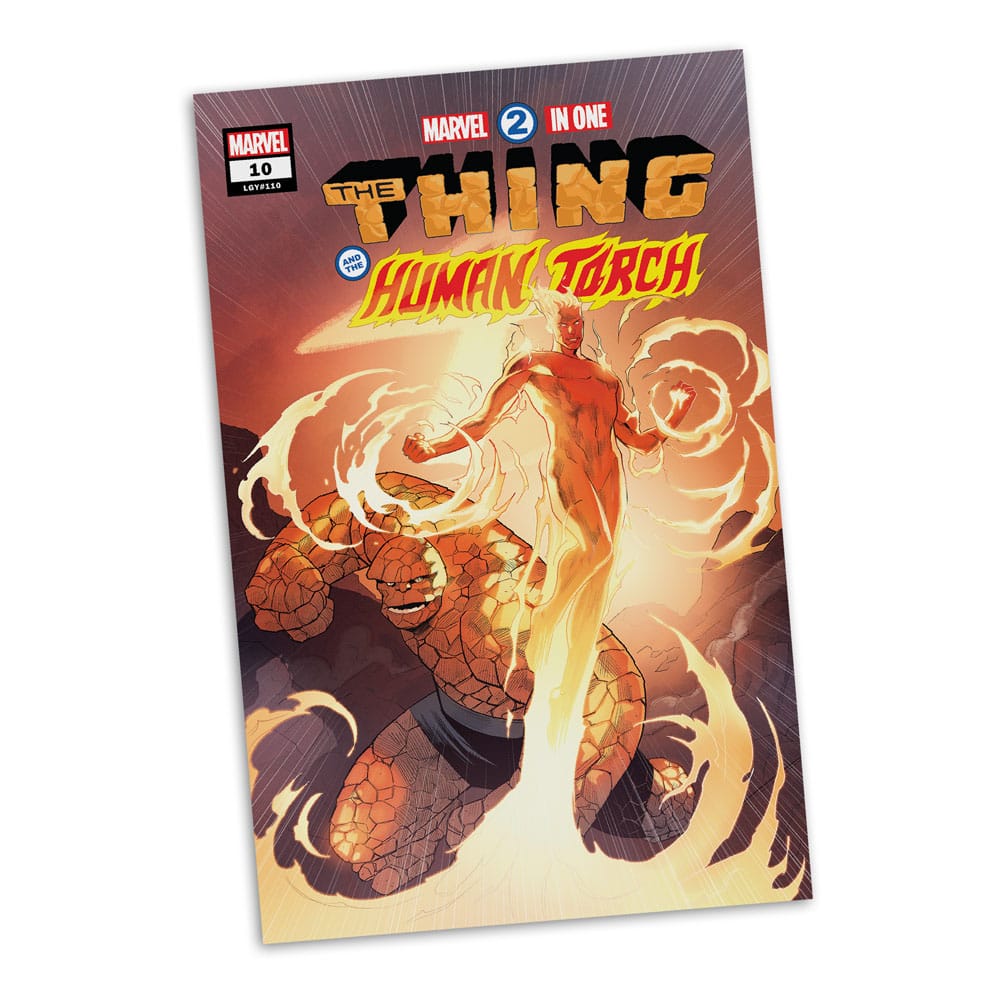 Marvel Collection Estatua PVC 1/6 Human Torch (Marvel 2 in 1 #10) 29 cm