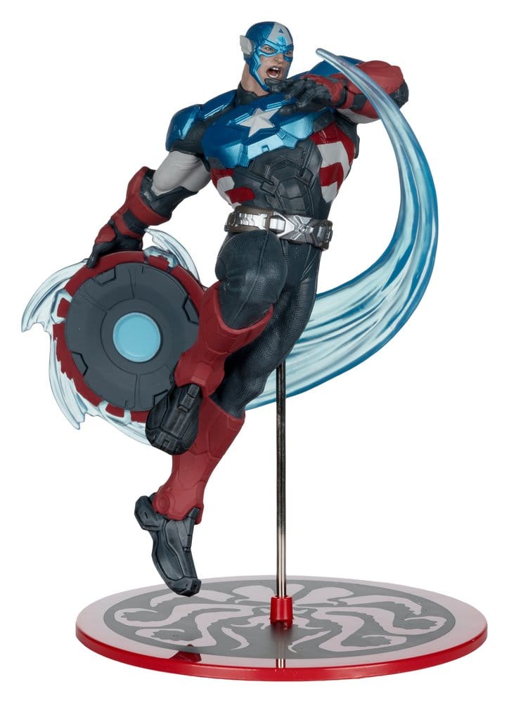 Marvel Rivals Collection Figura 1/10 Captain America 20 cm 