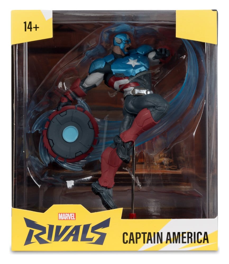 Marvel Rivals Collection Figura 1/10 Captain America 20 cm 