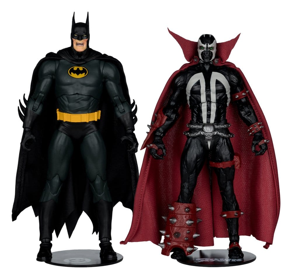 DC Multiverse McFarlane Collector Edition Pack de 2 Figuras Batman & Spawn (Gold Label) 18 cm