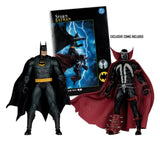 DC Multiverse McFarlane Collector Edition Pack de 2 Figuras Batman & Spawn (Gold Label) 18 cm