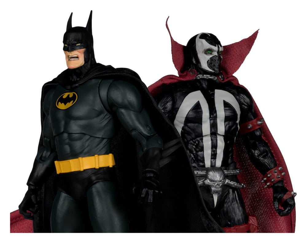 DC Multiverse McFarlane Collector Edition Pack de 2 Figuras Batman & Spawn (Gold Label) 18 cm