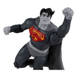 DC Multiverse Figura Superman (The Dark Knight Returns) (Black & White Accent Edition) (Gold Label) 18 cm