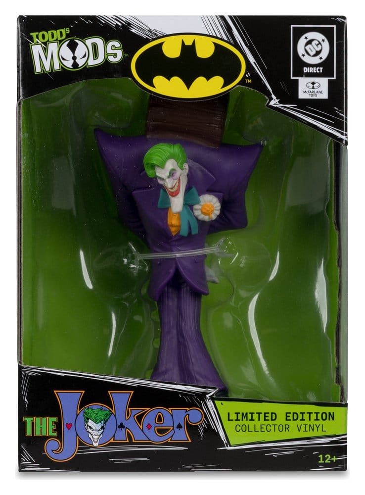 DC Direct Estatua Collector Vinyl The Joker (Limited Edition Todd's Mods) 13 cm 
