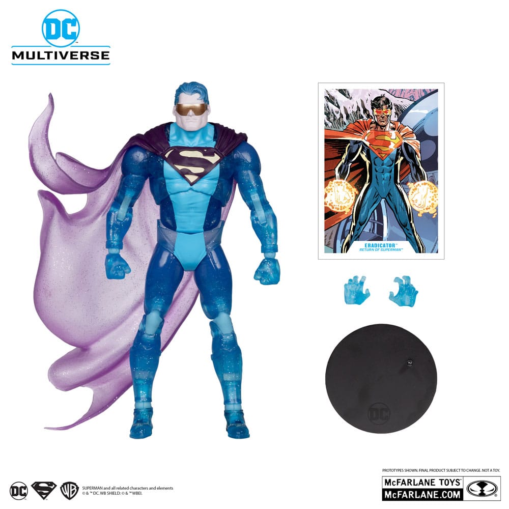 Return of Superman DC Multiverse Figura Eradicator (Platinum Edition) 18 cm