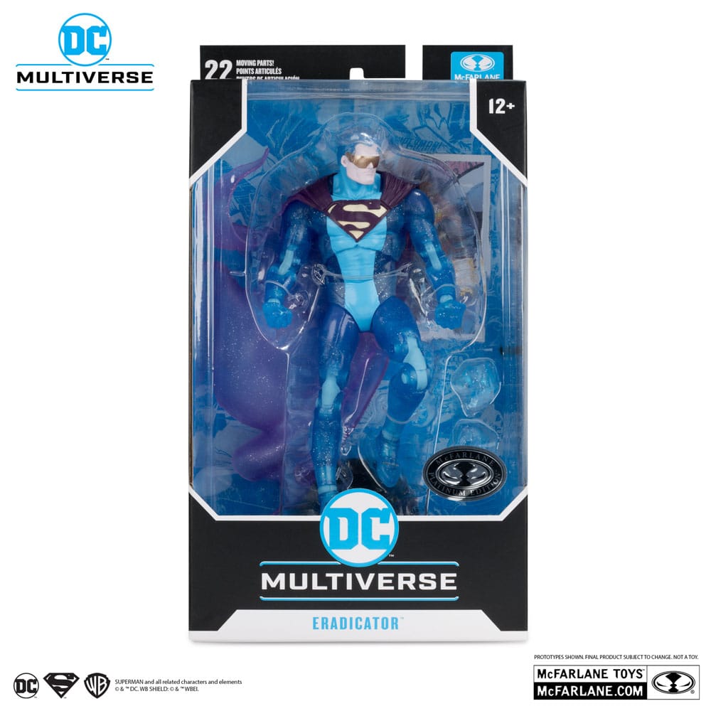Return of Superman DC Multiverse Figura Eradicator (Platinum Edition) 18 cm