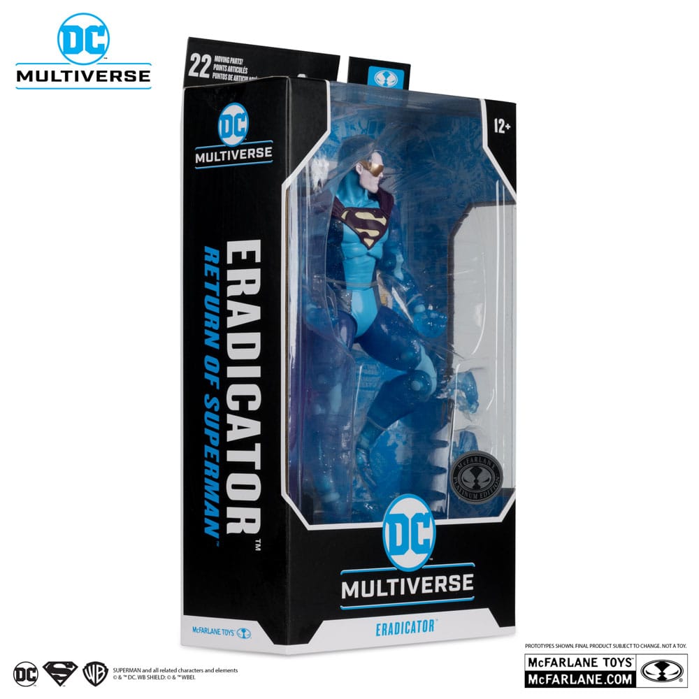Return of Superman DC Multiverse Figura Eradicator (Platinum Edition) 18 cm