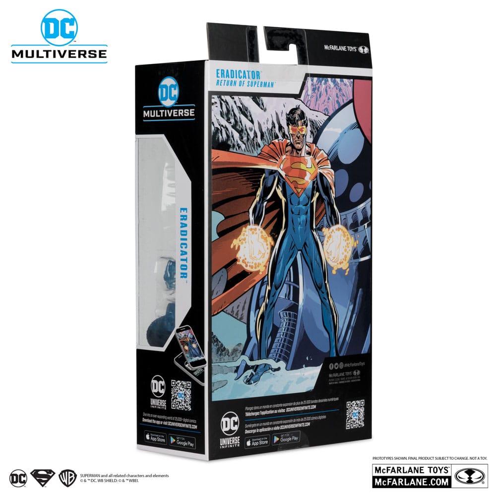 Return of Superman DC Multiverse Figura Eradicator (Platinum Edition) 18 cm