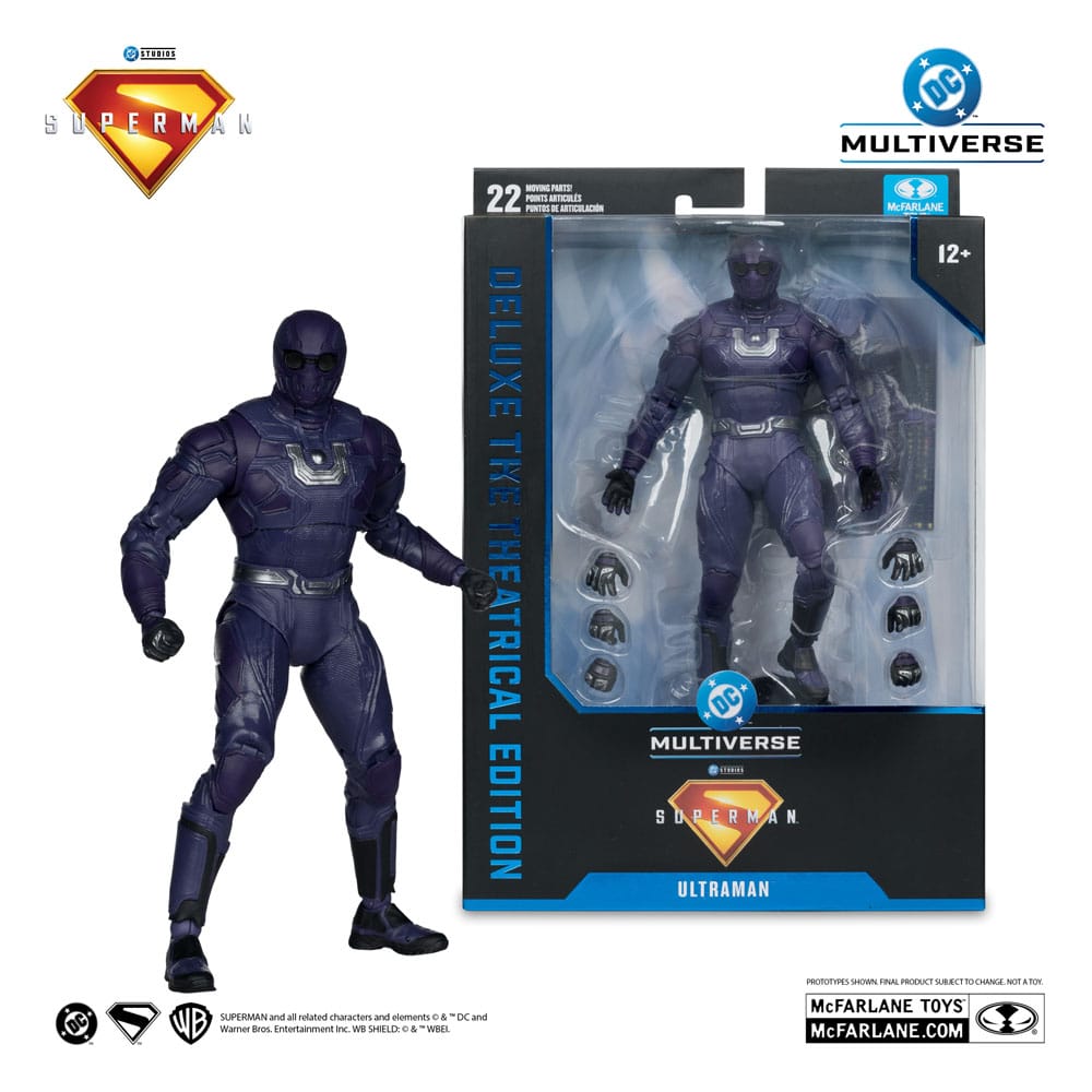 Superman (2025) DC Multiverse Figura Deluxe Ultraman 18 cm