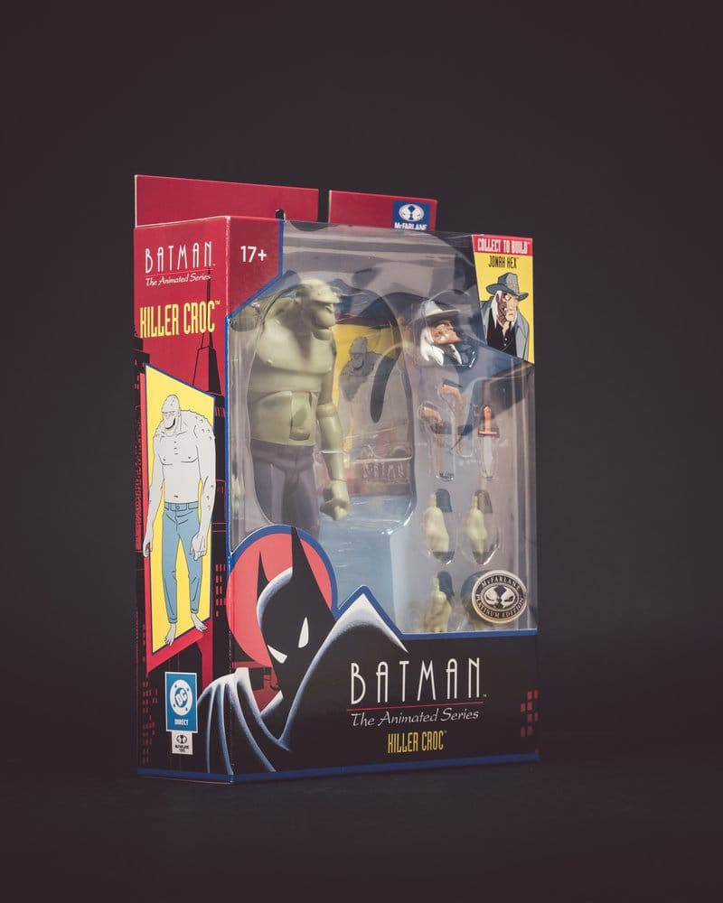 Batman: The Animated Series Build-A DC Direct Figuras Wave 5 Killer Croc (Platinum Edition) 15 cm