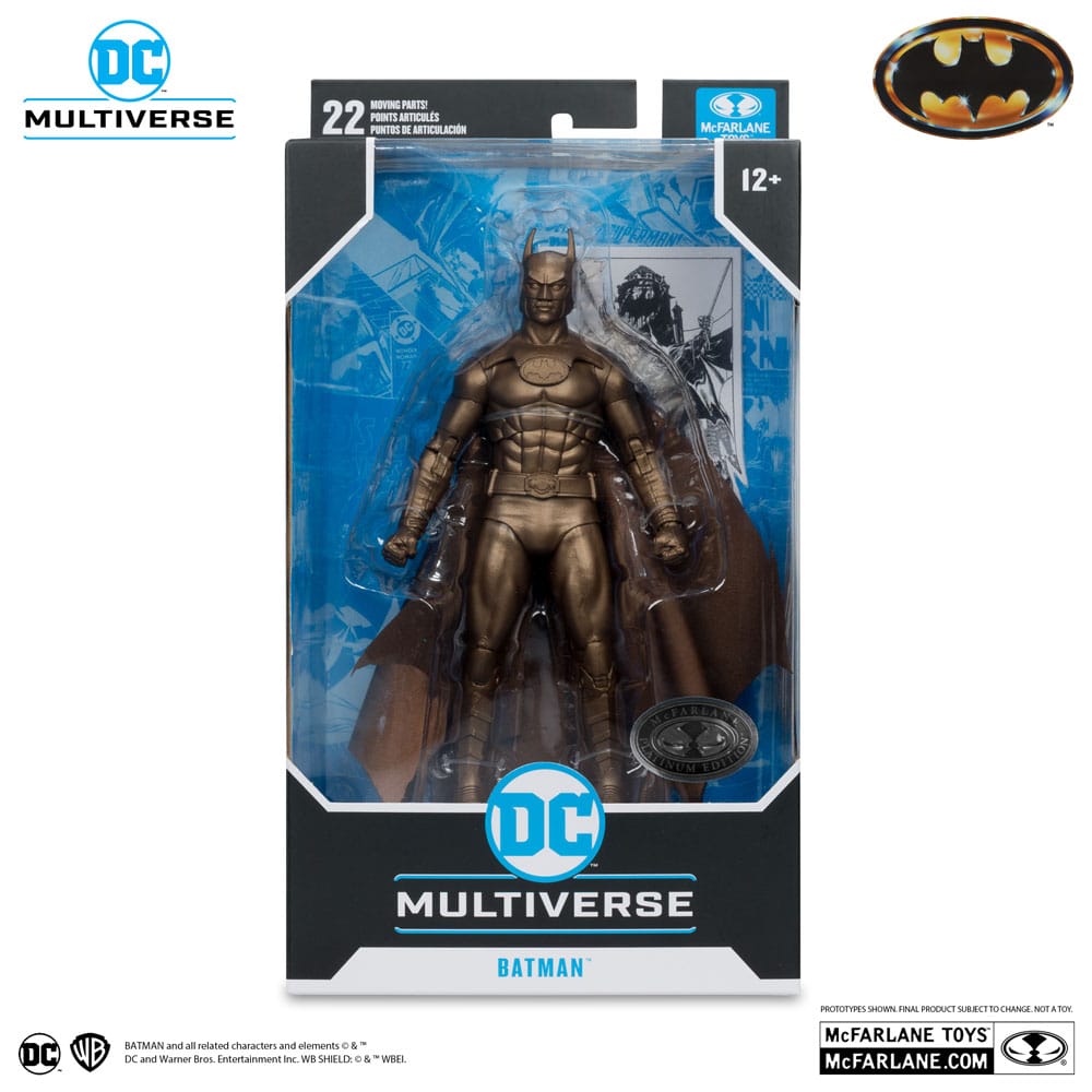 Batman (1989) DC Multiverse Figura Batman (Platinum Edition) 18 cm