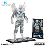DC Multiverse Figura The Grim Knight (Dark Nights Metal) (Black & White Accent Edition) (Gold Label) 18 cm