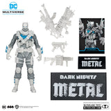 DC Multiverse Figura The Grim Knight (Dark Nights Metal) (Black & White Accent Edition) (Gold Label) 18 cm