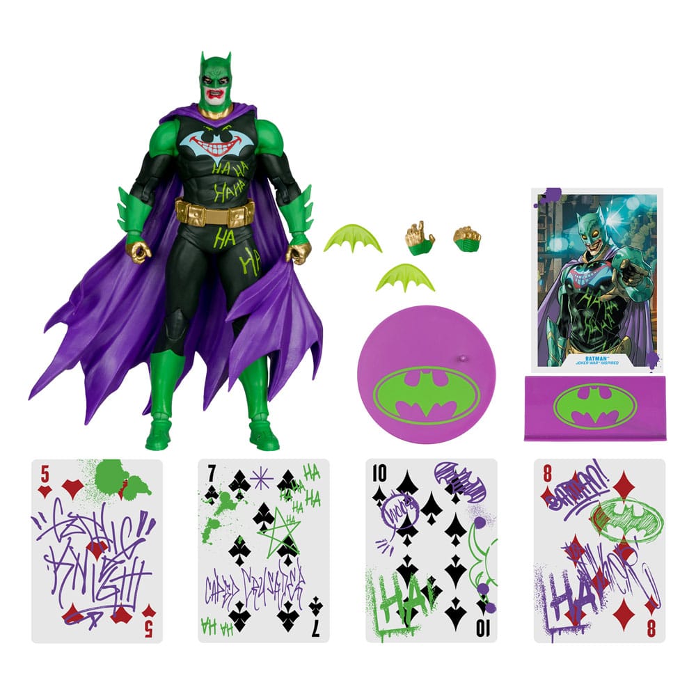 DC Multiverse Figura Batman (Joker War) (Jokerized) (Gold Label) 18 cm