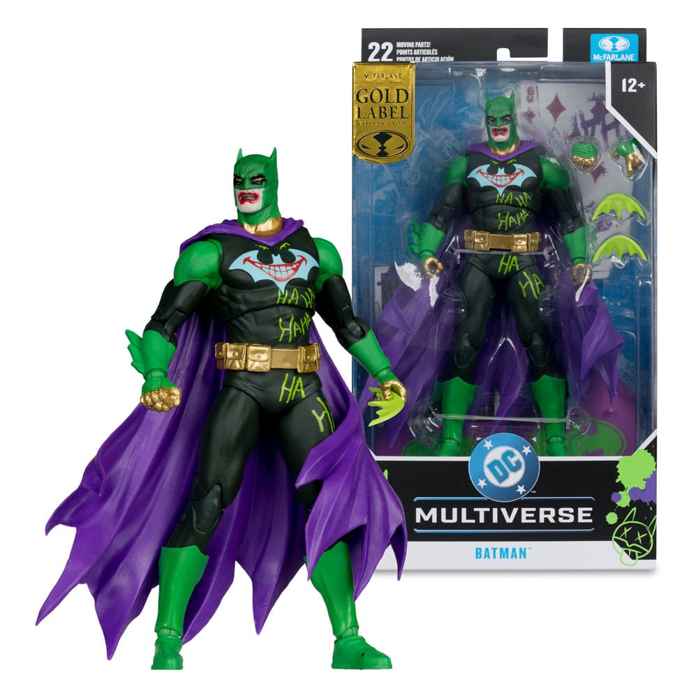 DC Multiverse Figura Batman (Joker War) (Jokerized) (Gold Label) 18 cm