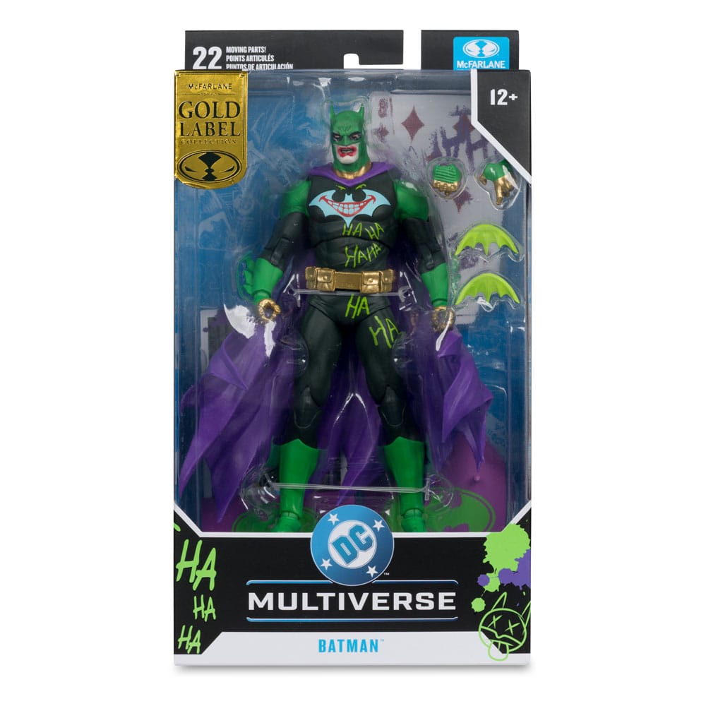 DC Multiverse Figura Batman (Joker War) (Jokerized) (Gold Label) 18 cm