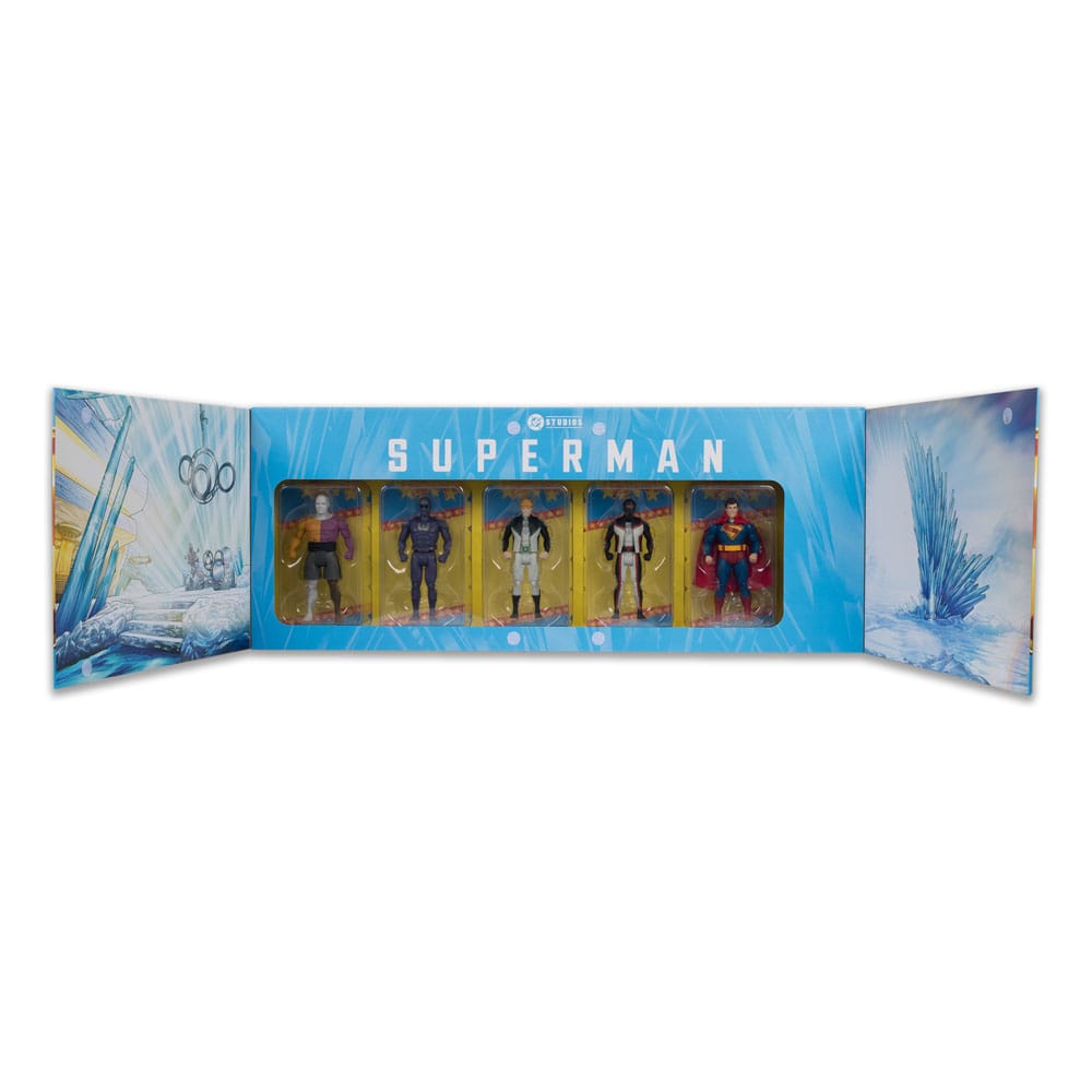 Superman (2025) DC Direct Pack de 3 Figuras Super Powers Gold Label 11 cm