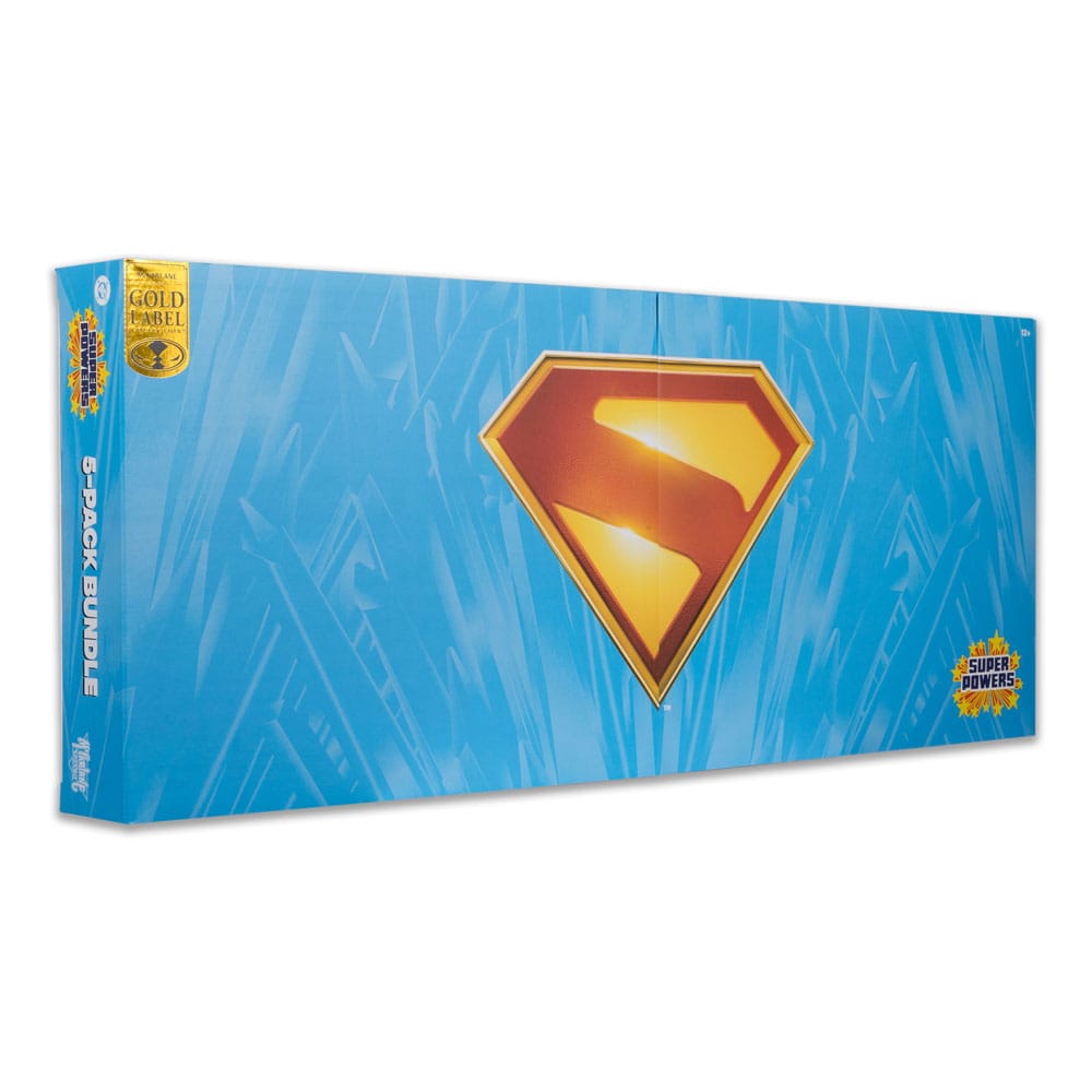 Superman (2025) DC Direct Pack de 3 Figuras Super Powers Gold Label 11 cm