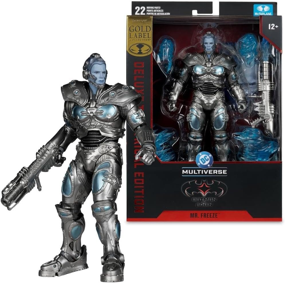 Batman & Robin DC Multiverse Figura Mr. Freeze (Gold Label) 18 cm