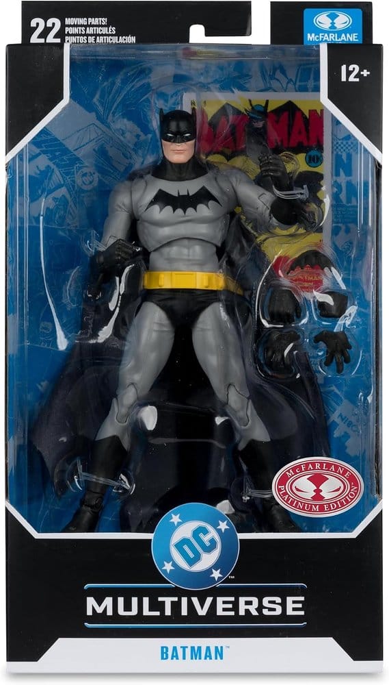 DC Multiverse Figura de Acción Batman (Batman #1) 18 cm (Platinum Edition)