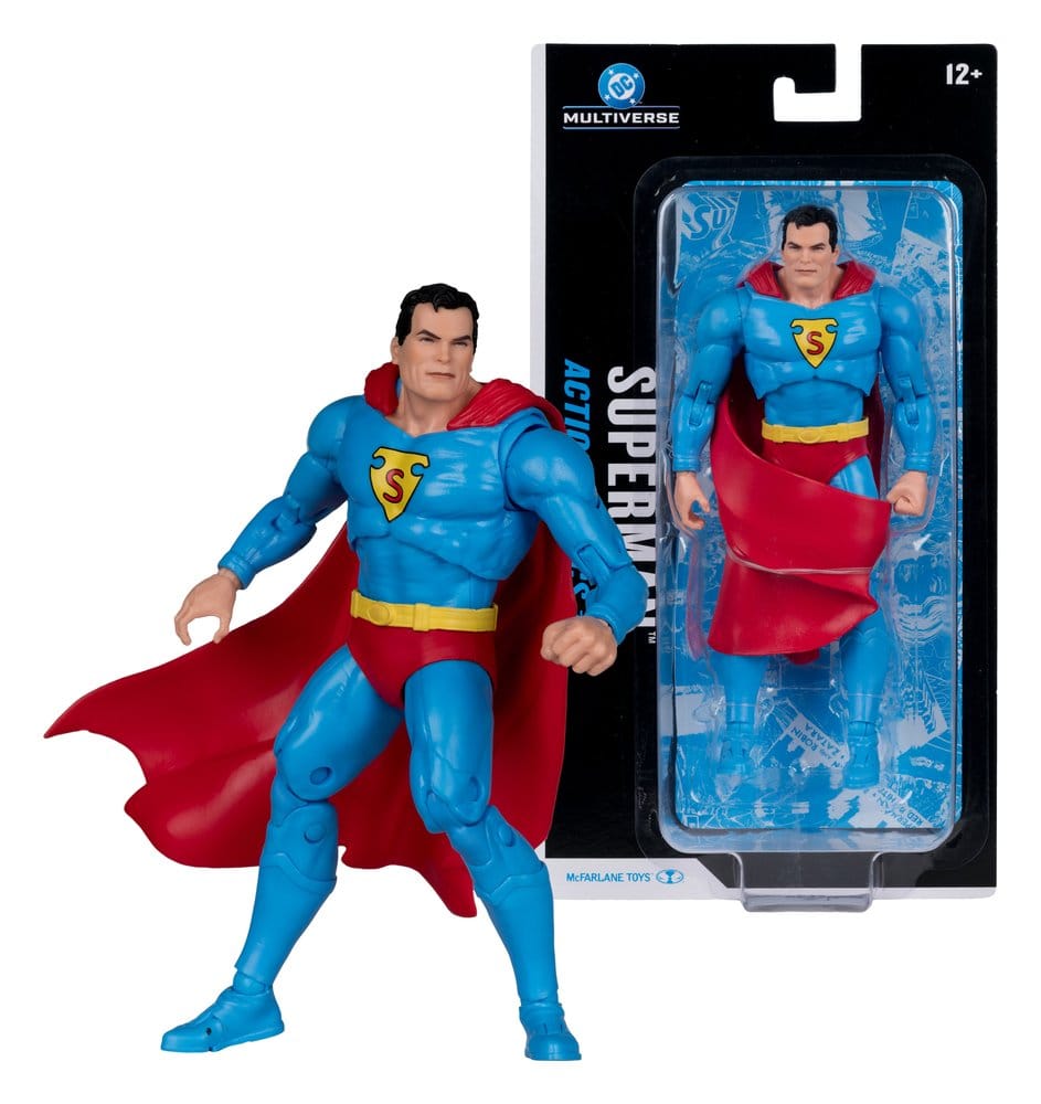 DC Multiverse Figura Superman (Action Comics #1) 18 cm
