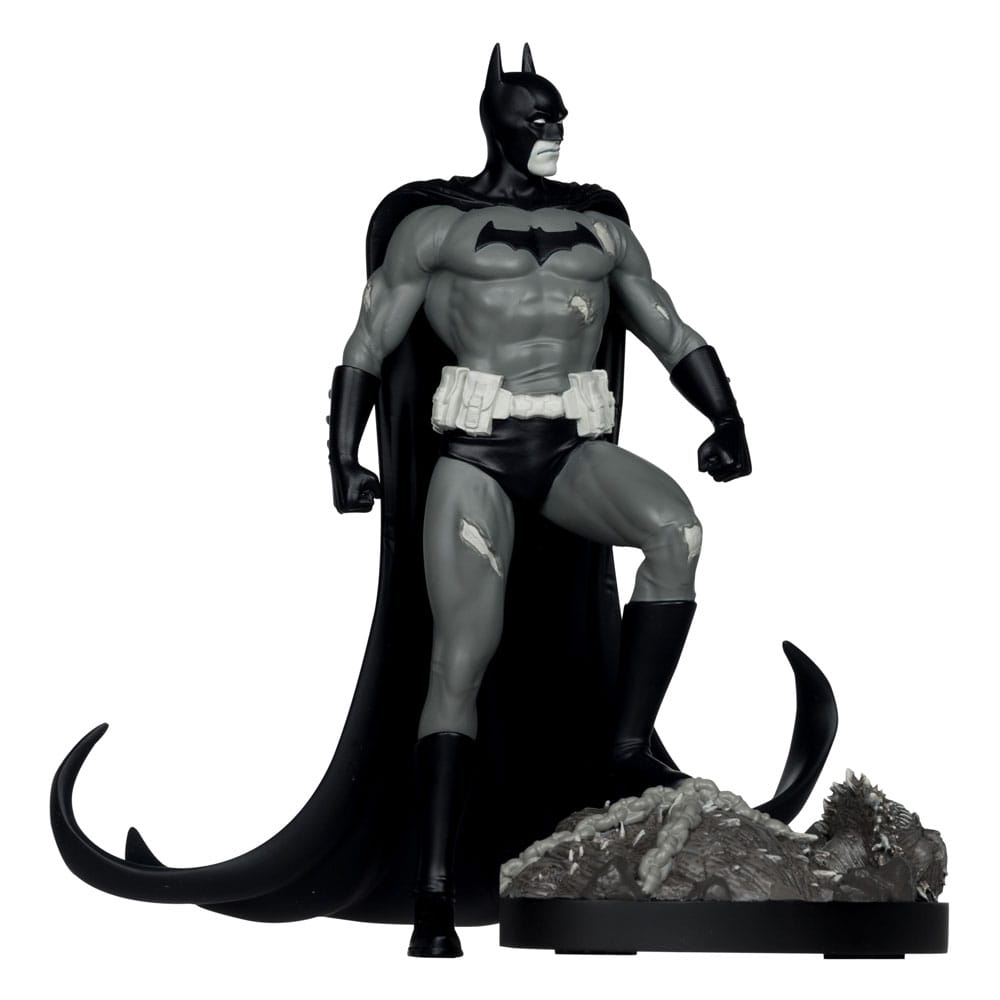 DC Direct Estatua 1/10 Batman by Bjorn Barends (Black White) 18 cm