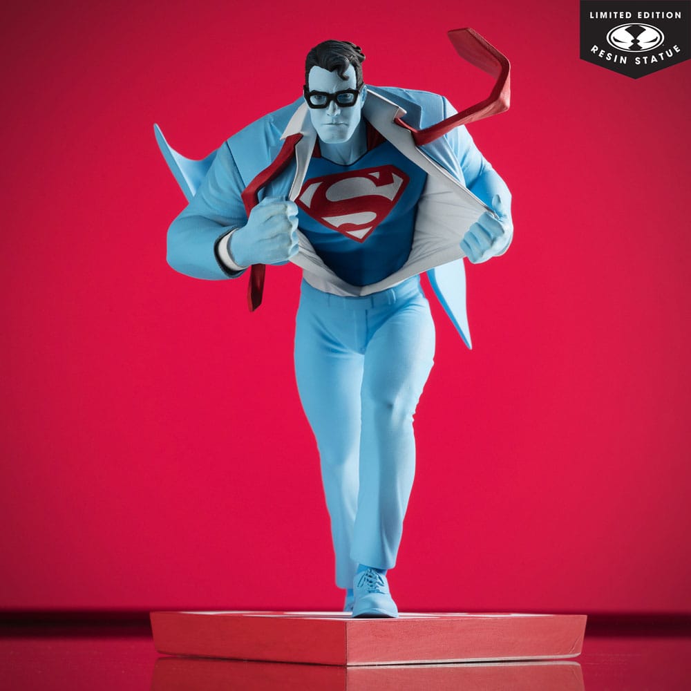 DC Direct Estatua 1/10 Superman Red and Blue: Superman by Clayton Henry Limited Edition 16 cm