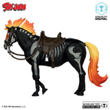 Spawn Figura Bloodaxe con caballo (Spawn: The Dark Ages) (McFarlane Toys 30th Anniversary) (Gold Label) 18 cm