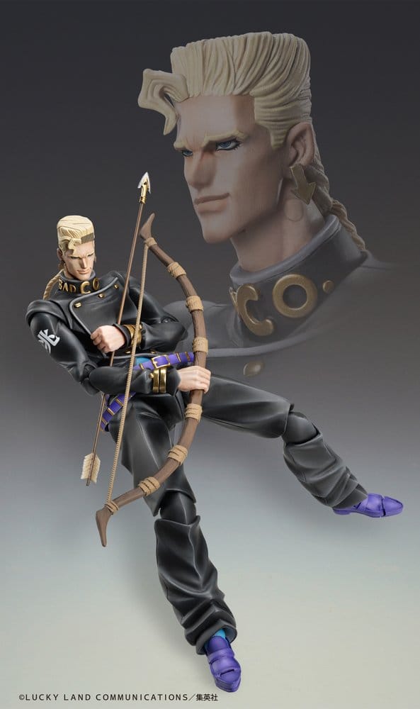 JoJo's Bizarre Adventure: Diamond Is Unbreakable Figura Chozokado Keicho Nijimura & Bad Company 17 cm