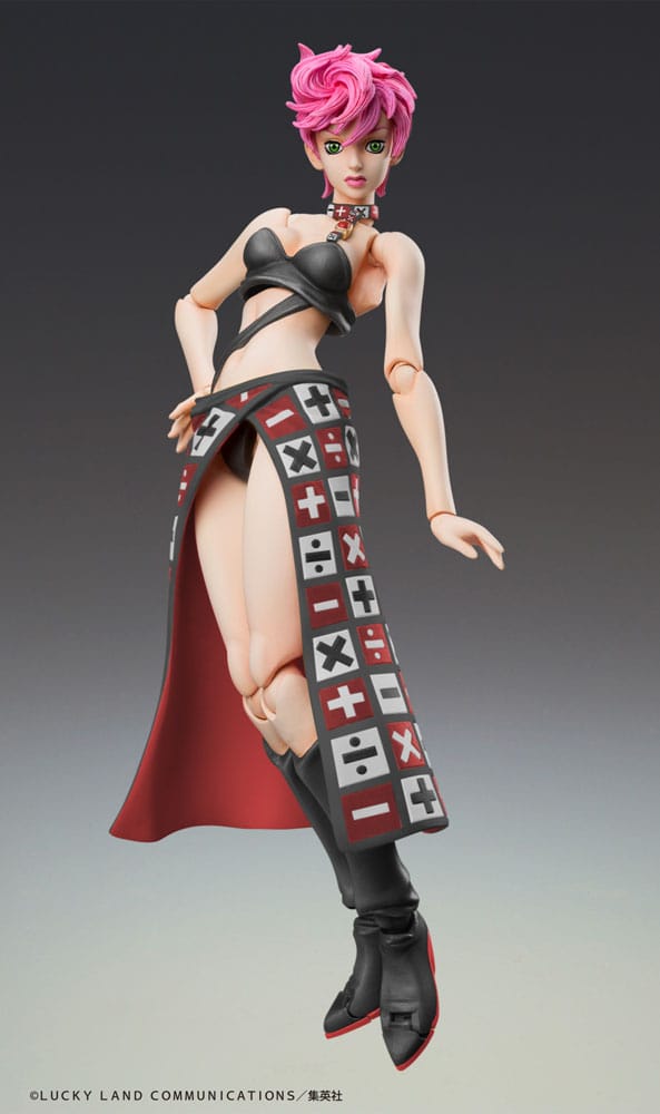 JoJo's Bizarre Adventure Part 5 Figura Super Action Chozokado Trish Una Black Ver. 15 cm 