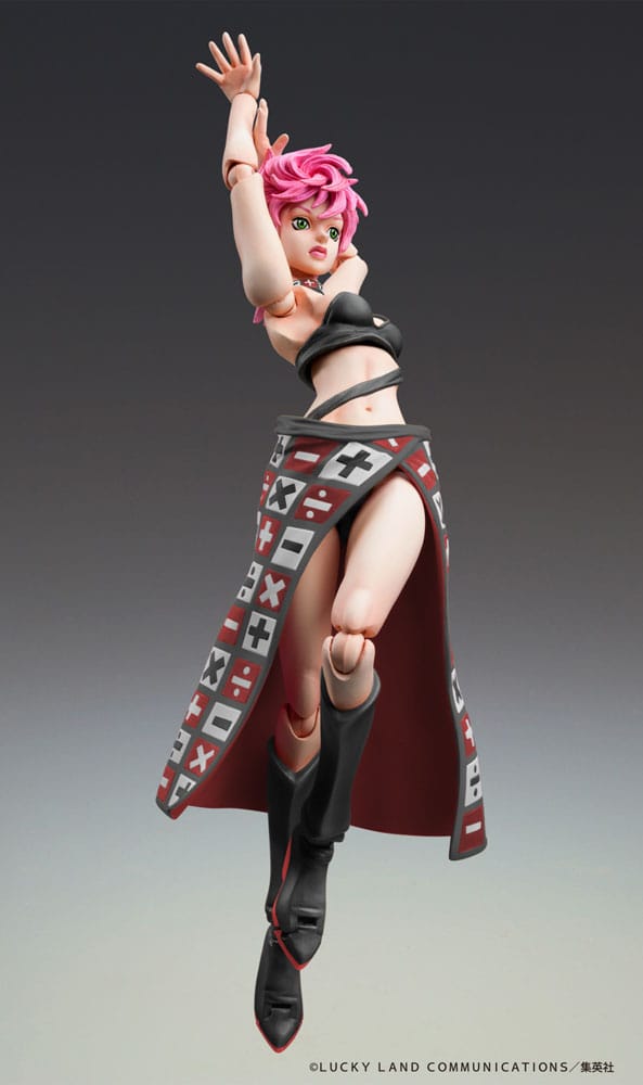 JoJo's Bizarre Adventure Part 5 Figura Super Action Chozokado Trish Una Black Ver. 15 cm 