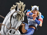 JoJo's Bizarre Adventure: Steel Ball Run Chozo Art Collection PVC Figura Johnny Joestar & Slow Dancer 30 cm