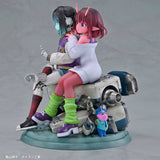 Milky Subway The Galactic Limited Express Pack de 2 Figuras PVC Chiharu & Makina 18 cm