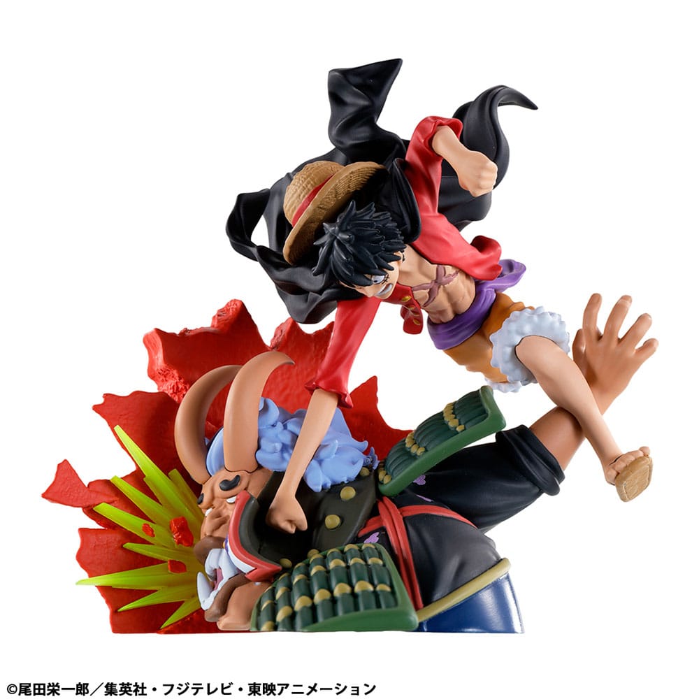 One Piece Petitrama Estatua PVC Logbox Re Birth Wano Kuni Vol. 1 Set 9 cm