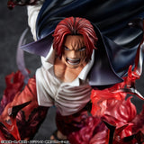 One Piece Estatua PVC P.O.P. SA-MAXIMUM Leader of Red Hair Pirates Red-Haired Shanks Kamusari 25 cm 