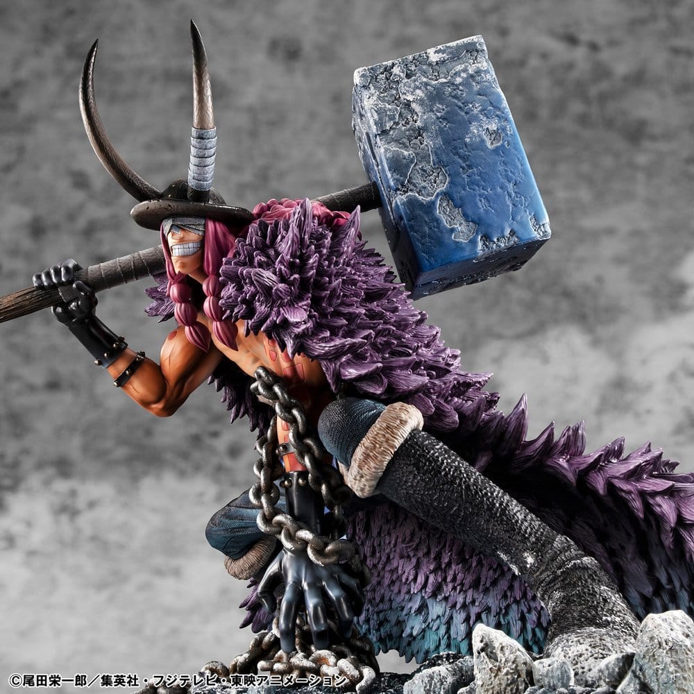One Piece Figura PVC Portrait.Of.Pirates "ELB-MAXIMUM" Loki 31 cm